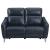 Derek Leatherette Power Loveseat with USB Port