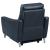 Derek Leatherette Power Recliner with USB Port