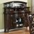 Keenan Wood Server w/Wine Storage