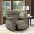 Myleene Velvet Upholstered Pillow Top Arm Glider Recliner