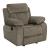 Myleene Velvet Upholstered Pillow Top Arm Glider Recliner