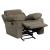 Myleene Velvet Upholstered Pillow Top Arm Glider Recliner