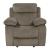 Myleene Velvet Upholstered Pillow Top Arm Glider Recliner