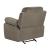 Myleene Velvet Upholstered Pillow Top Arm Glider Recliner