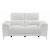 Largo Leather/PVC Power Loveseat