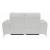 Largo Leather/PVC Power Loveseat
