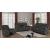 Lawrence Microfiber Tufted Back Motion Living Room Set