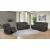 Lawrence Microfiber Tufted Back Motion Living Room Set