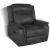 Lawrence Microfiber Tufted Back Glider Recliner