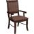 Mahavira Fabric Dining Arm Chair