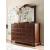 Hadleigh Rectangular Wood Landscape Arched Mirror