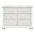 Summer House MDF/Wood 6-Drawer Double Dresser & Mirror