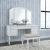 Summer House I Rectangular Wood 5-Drawer I Vanity Desk