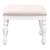 Summer House I Linen/Wood Vanity Stool