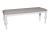 Summer House Linen/Wood Bench
