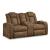 Wolfridge Polyester/PU Power Reclining Loveseat