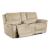 Next-Gen Gaucho Faux Nubuck Leather Power Reclining Loveseat with Console & Adjustable Headrests