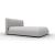 Dolly Voss/Boucle Fabric/Wood Platform Bed, Queen Size
