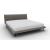Fluff Boucle Fabric/Wood Platform Bed, King Size