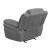 Bahrain Chenille Manual Glider Recliner