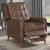 Davidson Fabric Tufted Push Back Recliner