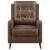 Davidson Fabric Tufted Push Back Recliner