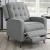 Davidson Fabric Tufted Push Back Recliner