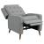 Davidson Fabric Tufted Push Back Recliner