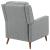 Davidson Fabric Tufted Push Back Recliner
