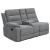 David 3-piece Fabric Motion Sectional with Pillow Arms