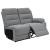 David 3-piece Fabric Motion Sectional with Pillow Arms