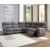 Next-Gen DuraPella 5-Piece Polyester/PU Power Reclining Sectional Sofa