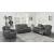 Flamenco Tufted Leatherette Power Sofa