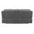 Flamenco Tufted Leatherette Power Loveseat with Console