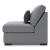 Bealton 5-Piece Fabric U-Shaped Sectional Sofa w/Right Chaise