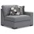 Bealton 5-Piece Fabric U-Shaped Sectional Sofa w/Right Chaise