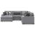 Bealton 5-Piece Fabric U-Shaped Sectional Sofa w/Left Chaise