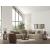 Seyler 3-Piece Fabric L-Shaped Sectional Sofa
