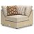 Seyler 4-Piece Fabric L-Shaped Sectional Sofa