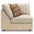 Seyler 4-Piece Fabric L-Shaped Sectional Sofa