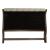 Americana Farmhouse Linen Upholstered Wood Sleigh Bed