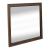 Americana Farmhouse Landscape Mirror | Wood Beveled Mirror