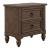 Americana Farmhouse 2-Drawer Nightstand with Charging Station