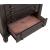 Americana Farmhouse Wood 3-Drawer Bedside Chest w/Charging Station
