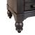 Americana Farmhouse Wood 3-Drawer Bedside Chest w/Charging Station