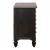 Americana Farmhouse Wood 3-Drawer Bedside Chest w/Charging Station