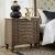 Americana Farmhouse 3-Drawer Bedside Chest with Charging Station