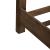 Americana Farmhouse Linen/Wood Queen Size Shelter Platform Bed