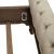 Americana Farmhouse Linen Upholstered Wood Sleigh Bed