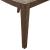 Americana Farmhouse Linen/Wood Tufted Back Side Chair